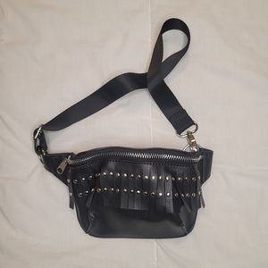 Non Leather Fringe Fanny Pack